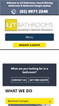 Mobile Screenshot of ljtbathrooms.com.au